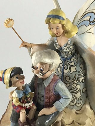 Jim Shore Disney Pinocchio Wishing Upon A Star Figurine 4023575 3