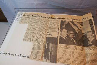 On to the White House Dinner Program 1964 Charles Percy - Barry M Goldwater 2