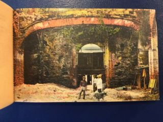 Early 1900’s 3 1/2” X 6” Panama City Postcard Book 8