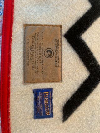 Friends of Timberline Pendleton Wool Blanket,  queen,  64”x80” - 5