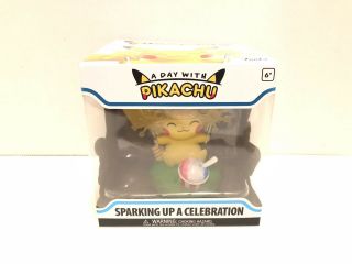 Funko A Day With Pikachu: Sparking Up A Celebration Pokémon Center In Hand