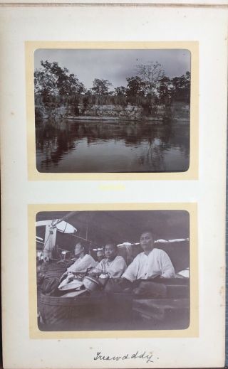 48 x BURMA RANGOON BHAMO MANDALAY IRRAWADDY ASSORTED ALBUMEN PHOTOGRAPHS - 1904 11