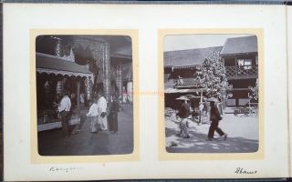 48 x BURMA RANGOON BHAMO MANDALAY IRRAWADDY ASSORTED ALBUMEN PHOTOGRAPHS - 1904 4
