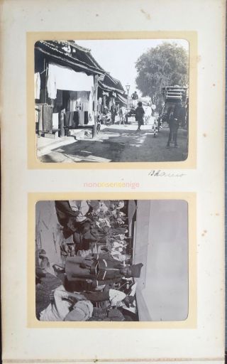 48 x BURMA RANGOON BHAMO MANDALAY IRRAWADDY ASSORTED ALBUMEN PHOTOGRAPHS - 1904 6