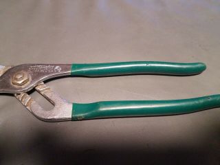 Diamalloy Groove Joint Pliers - Made in USA - HL110P - Vintage 10 