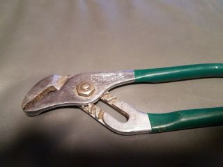 Diamalloy Groove Joint Pliers - Made in USA - HL110P - Vintage 10 