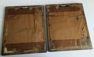 Two Antique / Vintage Cross Stitch Samplers,  Framed 8x10 