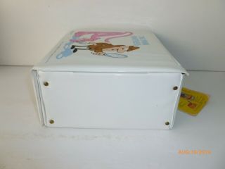 1980 Vintage THE PINK PANTHER Vinyl LUNCH BOX and THERMOS - - Near 6