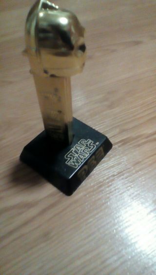 Pez Collectibles Star Wars C3po With Stand Lucas Films
