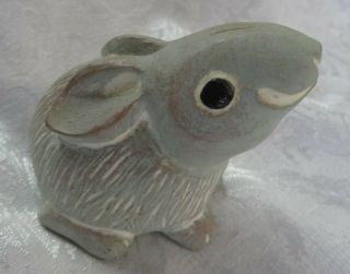 Isabel Bloom Vintage Collectible Bunny Rabbit Signed Sculpture Retired