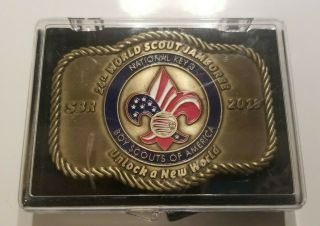 2019 World Scout Jamboree - National Key 3 Sbr Belt Buckle Rare