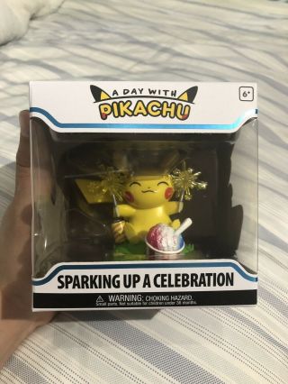 Funko A Day With Pikachu Sparkling Up A Celebration Vinyl Figure