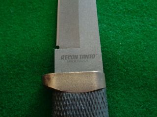 RARE c.  1980 ' s Cold Steel Recon TANTO Made in USA Ventura,  California 6