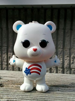 Custom Painted Actual FUNKO POP Toy Figure AMERICA CARES Care Bear USA 2