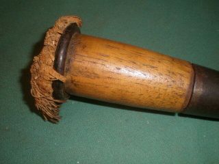Vintage D.  R.  Barton 1832 Rochester,  NY Cooper ' s Hoop Driver Barrel Maker Tool 6