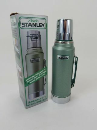 Aladdin Stanley Steel Quart Thermos Made In Usa