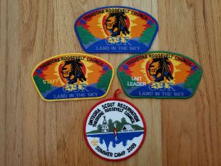 Onteora Scout Reservation 2009 Patch Set Csp Theodore Roosevelt Council Osr Bsa