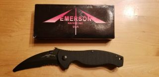 Emerson SARK BTS Search And Rescue Knife pre - serial number year 2000 Pre - owned 3