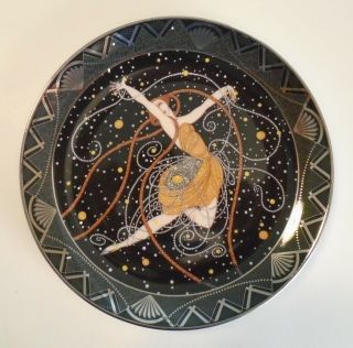 House Of Erte " Ondee " Royal Doulton Collector Plate,  Franklin