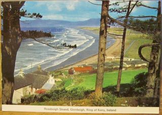 Irish Postcard Rossbeigh Strand Glenbeigh Dingle Kerry Ireland Cardall 265
