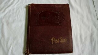Very Old Post Card Book