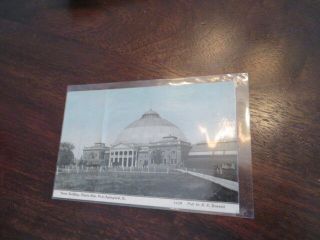 Springfield Il Illinois Postcard Dome Building Ill State Fair Ca 1910