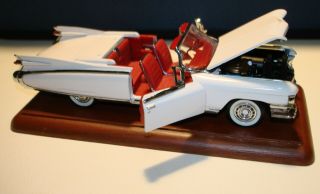 Franklin 1959 Cadillac Eldorado Convertible White 1:43