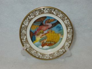 " Sinbad The Sailor " Franklin Best Loved Fairy Tales Mini Plate W/card