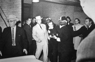 Jack Ruby Shoots Lee Harvey Oswald - Award Winning Pulitzer Prize Photo