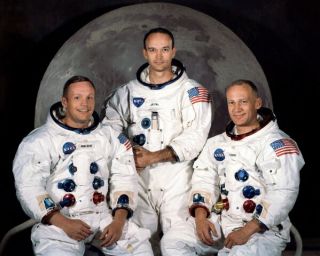 11x14 Photo: Apollo 11 Astronauts Neil Armstrong,  Buzz Aldrin & M.  Collins