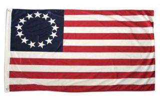 3x5 Ft Polyester Us American Betsy Ross 13 Star Usa Historic Flag 4th Of July
