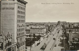 Winnipeg Mn – Main Street Looking North
