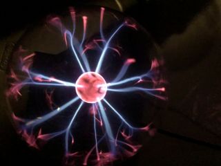 Eye Of The Storm Plasma Display Light Glass Vintage Rabbit E - 6000 Nikola Tesla