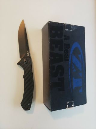 Zero Tolerance Zt 0450cf Sinkevich Knife - Carbon Fiber And Titanium Handle