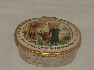 Unique Halcyon Days Bicentenary Of Independence Trinket Box Limited Edition