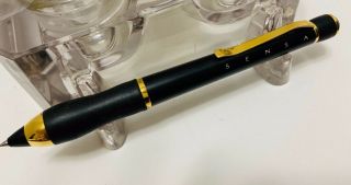 Sensa Black & Gold Rollerball Pen Made In Usa By Willat