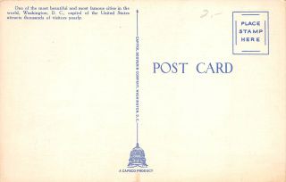 Q23 - 2032,  GREETINGS FROM WASHINGTON,  D.  C. ,  LARGE LETTER POSTCARD. 2