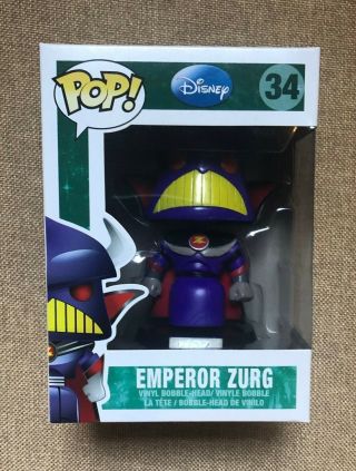 Funko Emperor Zurg Pop Vinyl 34 Disney Store Toy Story Buzz Woody,  Pop Stack