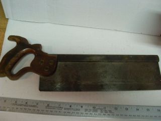 vintage disston box miter saw.  Saw only 6