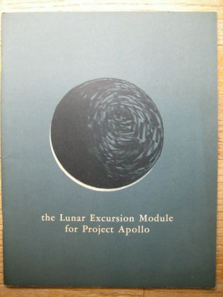 Nasa/grumman Aircraft Lunar Excursion Module For Project Apollo 1964 Pre - Landing