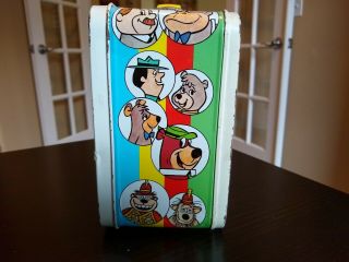 The Funtastic World Of Hanna - Barbera Vintage Metal Lunchbox - Flintstones,  Yogi, 4