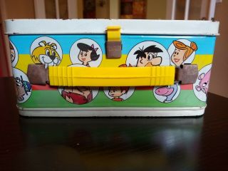 The Funtastic World Of Hanna - Barbera Vintage Metal Lunchbox - Flintstones,  Yogi, 6