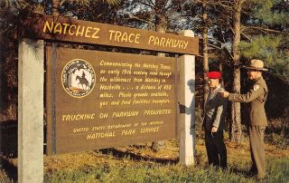 Q23 - 1655,  Natchez Trace Parkway,  Tenn. ,  Postcard.