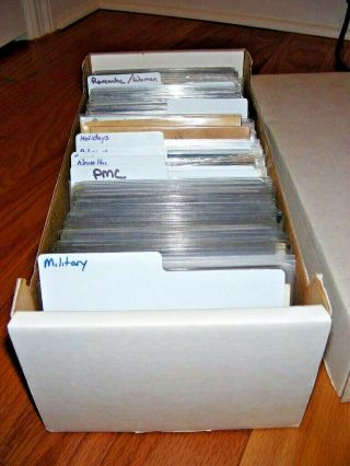 Ww,  Wonderful Accumulation Of About 300 Postcards,  Sleeved,  Sorted By Topic