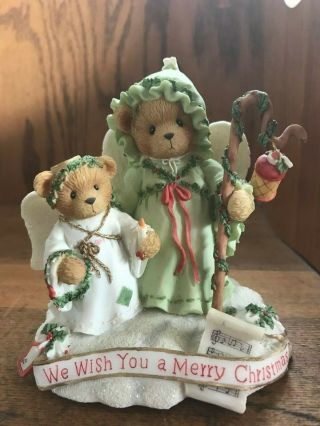 2002 Limited Edition Cherished Teddies We Wish You A Merry Christmas
