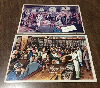 Postcard Vintage Pair - Sloppy Joe 
