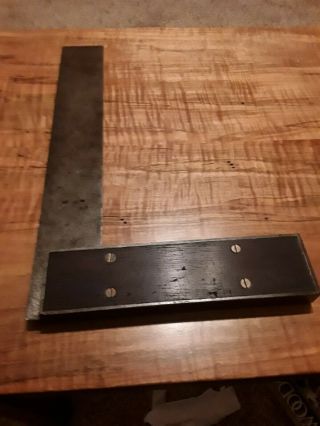 Stanley Rosewood Infill Iron Try Square