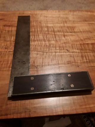 Stanley rosewood infill iron Try Square 2