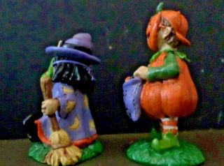 Halloween Retired Midwest Cannon Falls Creepy Hollow Set Of 2 Kids Trick O Treat 2
