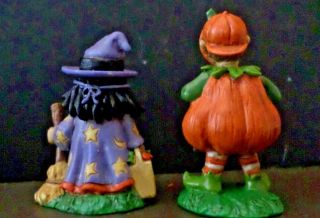 Halloween Retired Midwest Cannon Falls Creepy Hollow Set Of 2 Kids Trick O Treat 3